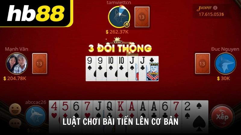 Cách chơi bài Tiến Lên cho người mới bắt đầu tại HB88