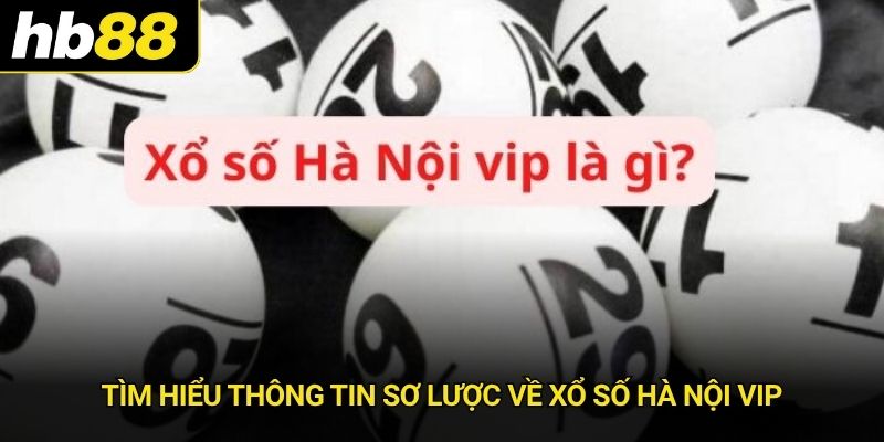 Tìm hiểu thông tin sơ lược về xổ số Hà Nội VIP